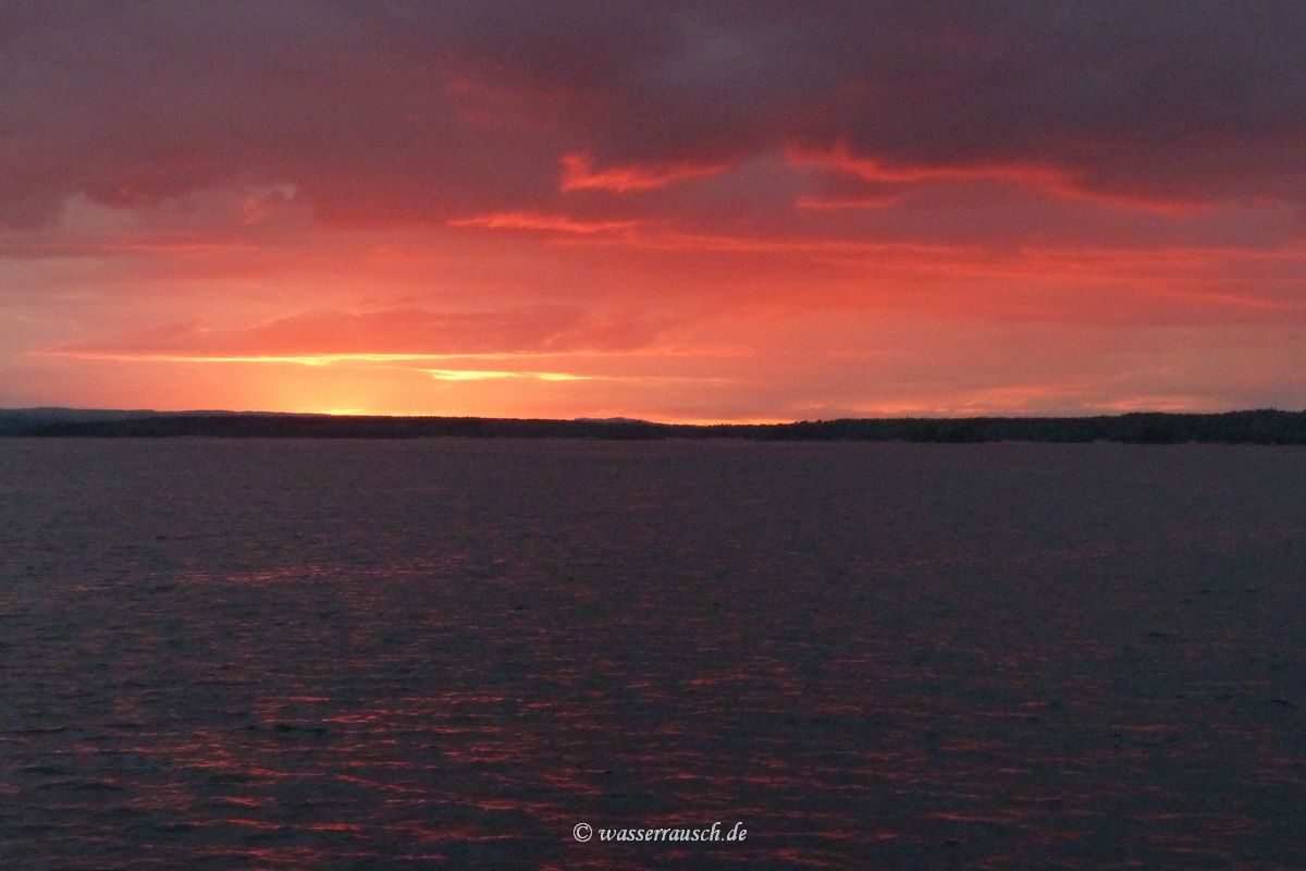 Red sky