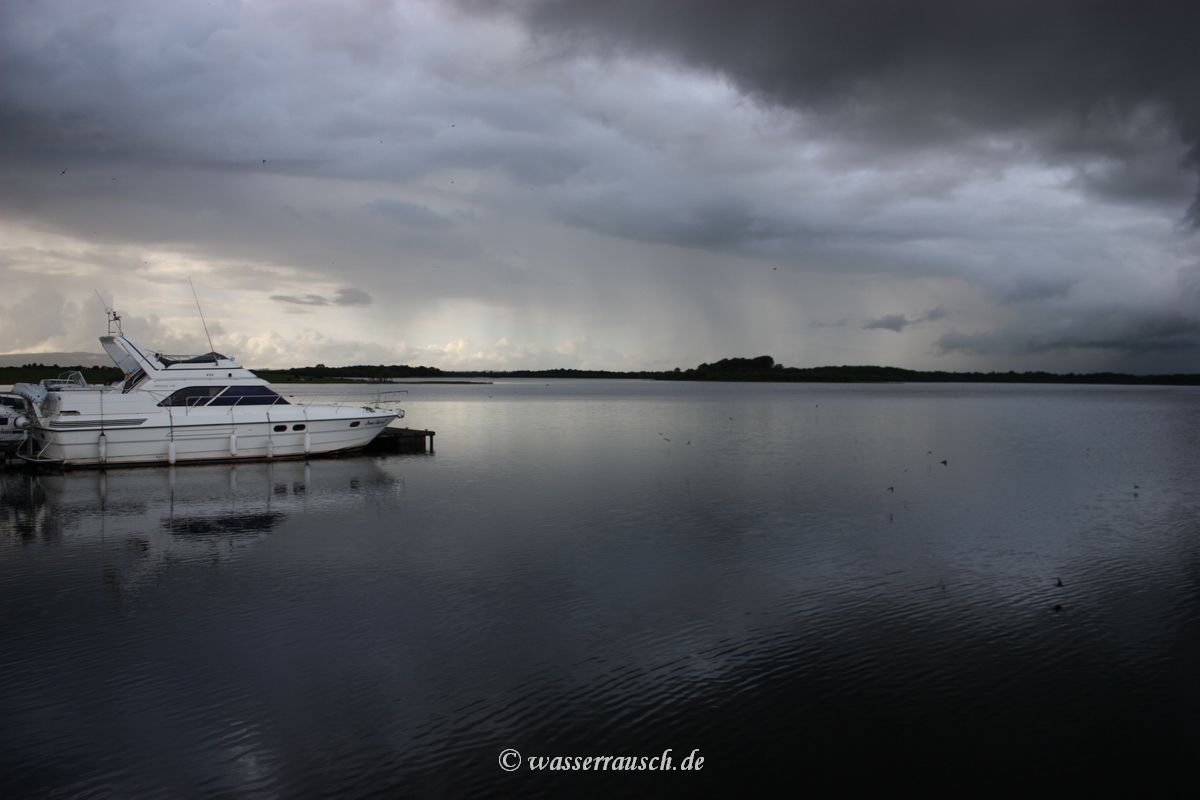 Rain on the lough