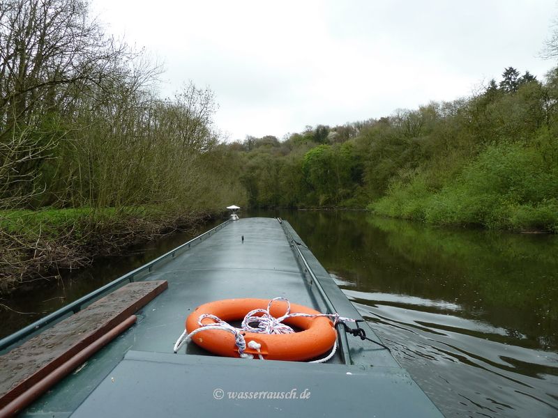 Barrow below Borris Lock
