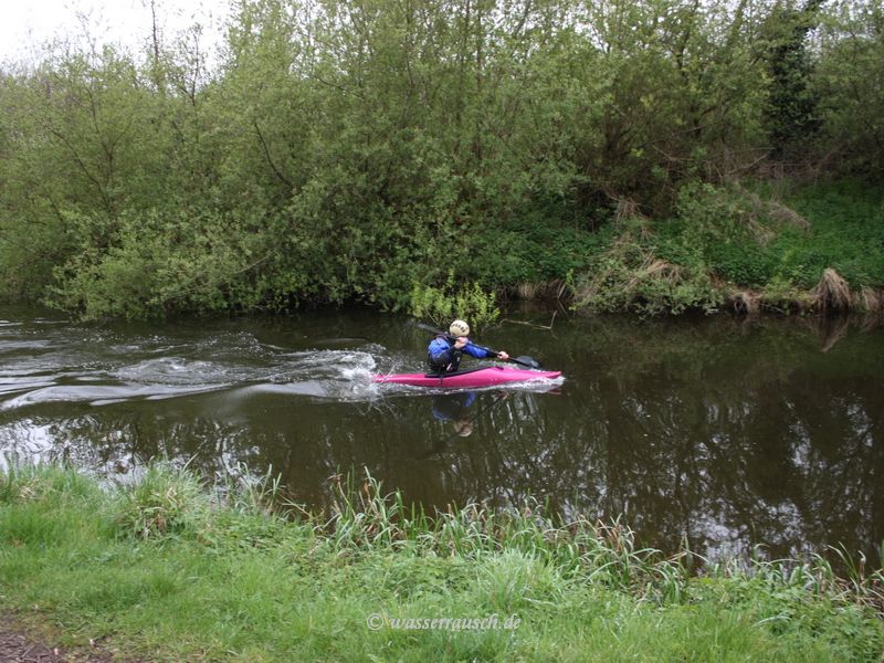 Kayaker on Clashganna cut
