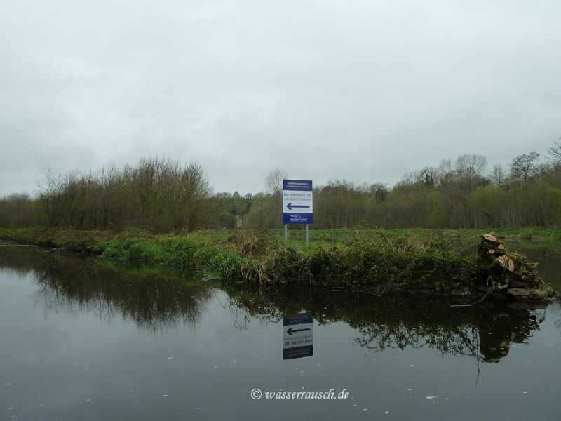 Sign entrance Ballykennan cut
