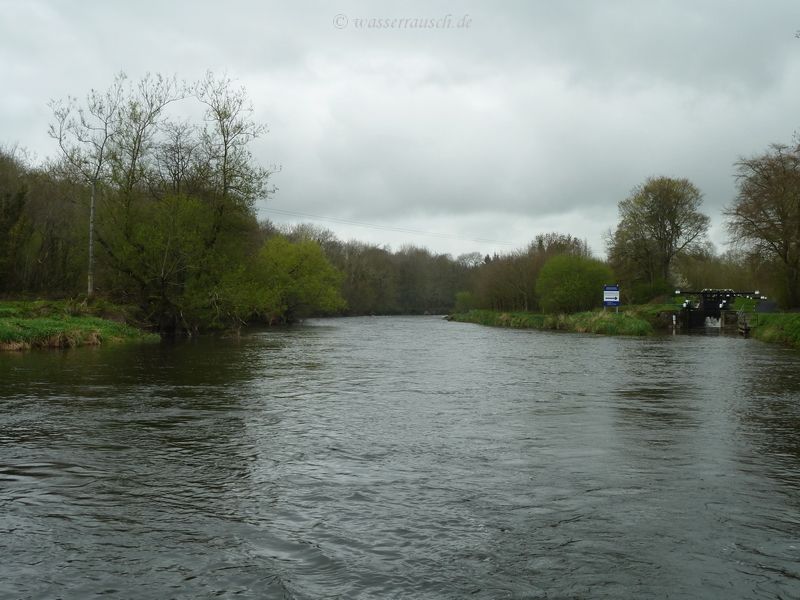 View back to Ballykennan Double Lock