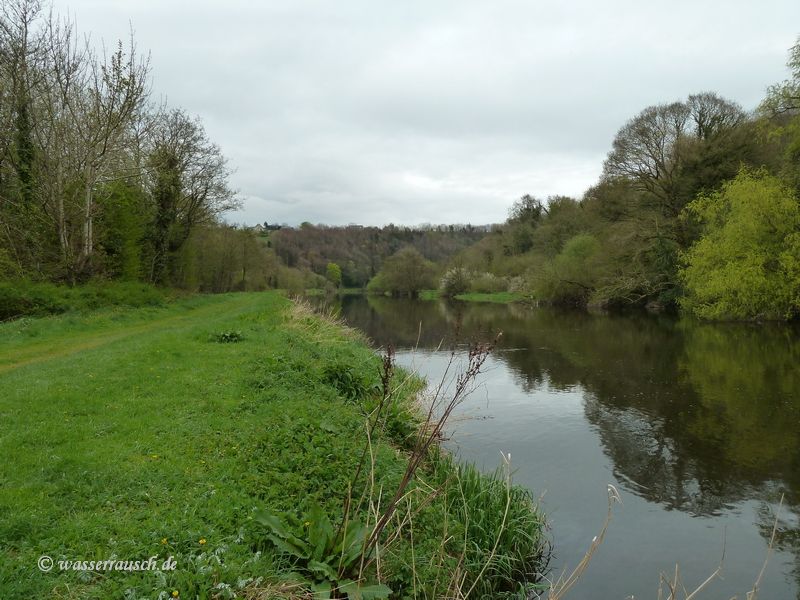 Barrow below Lower Tinnahinch Lock