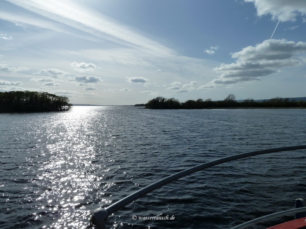 Approaching the channel