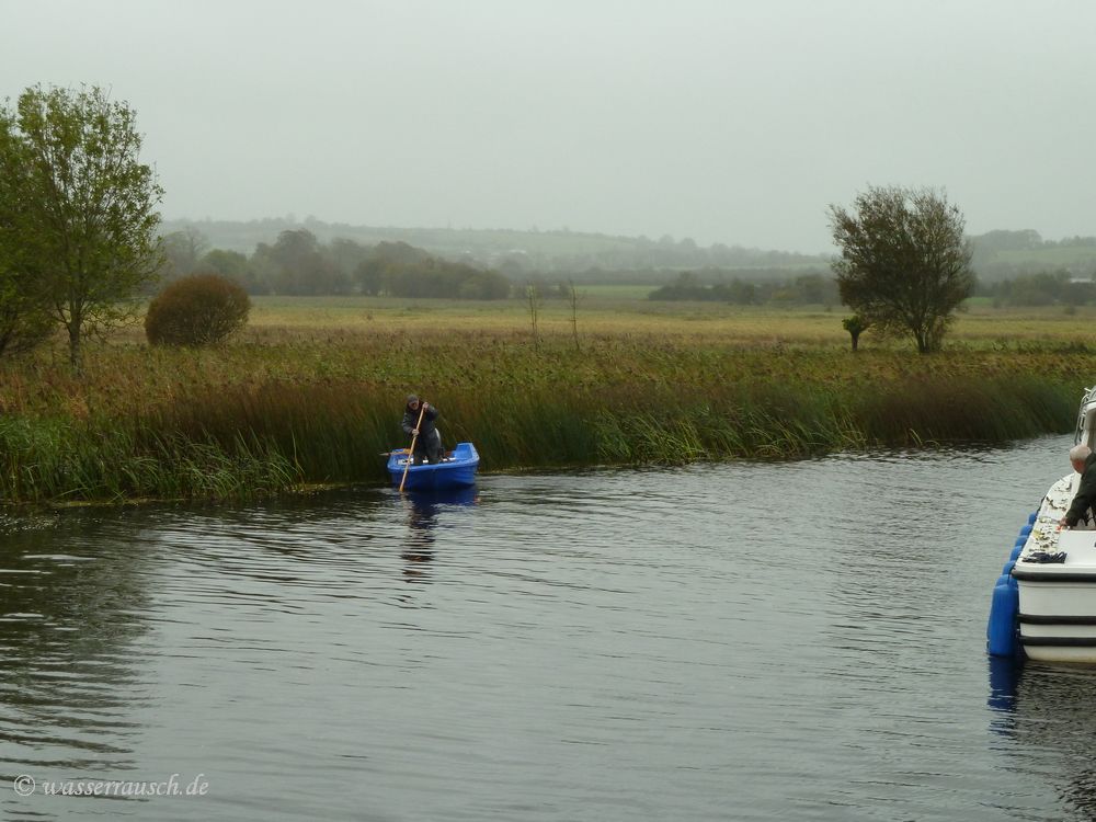 Catching the lost floating bobber