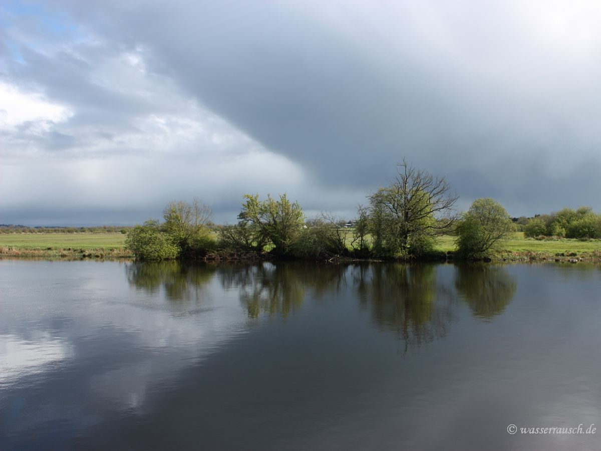 Sky and water