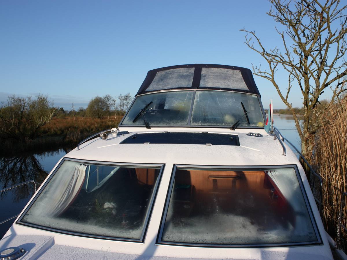 Ice on the boat