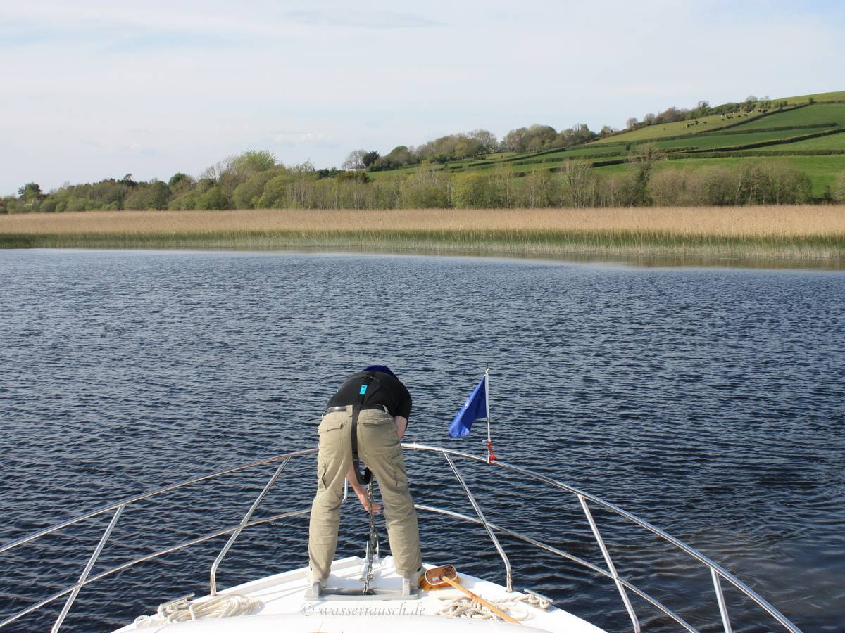 Lifting the anchor