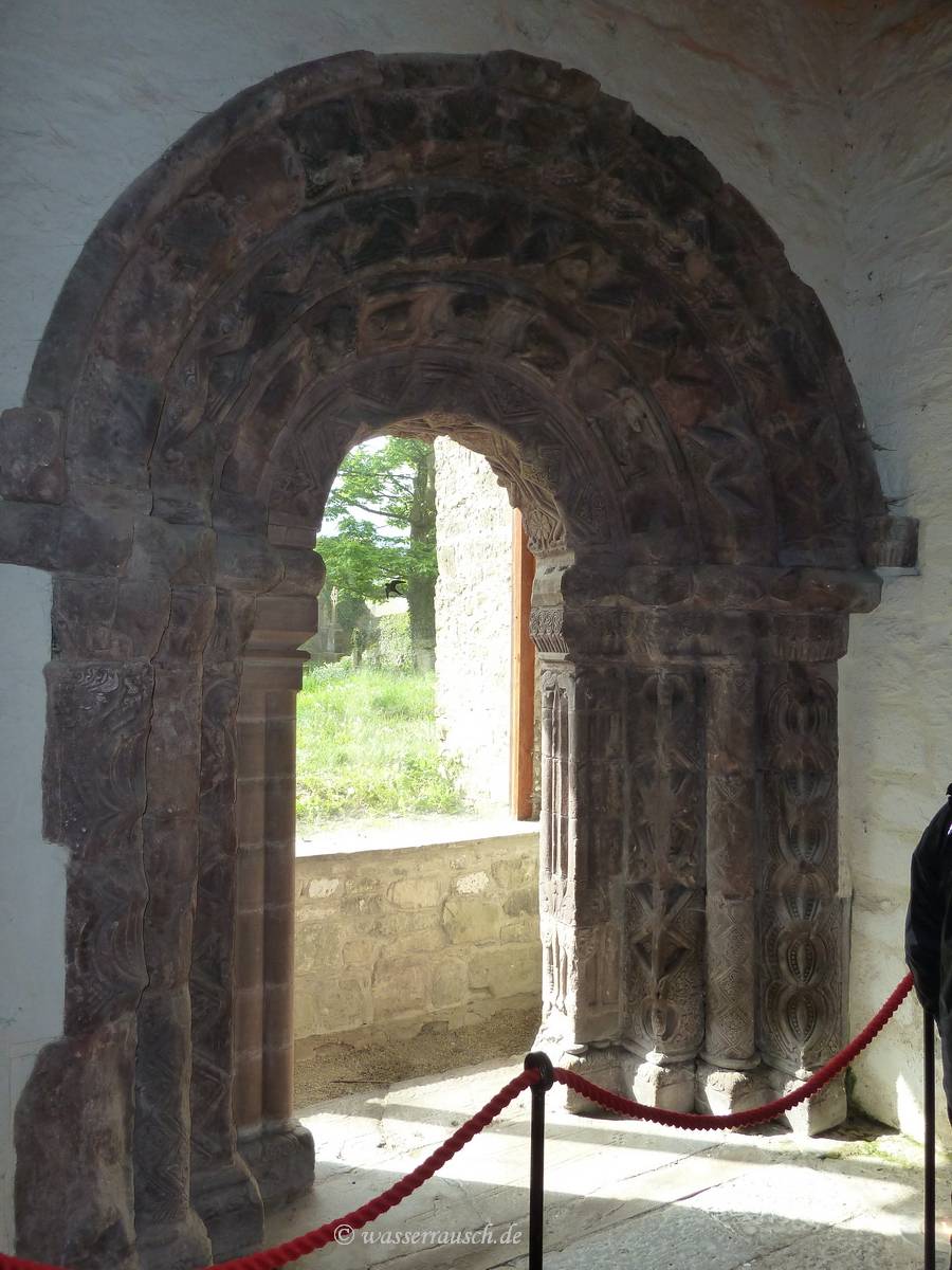Romanesque doorway