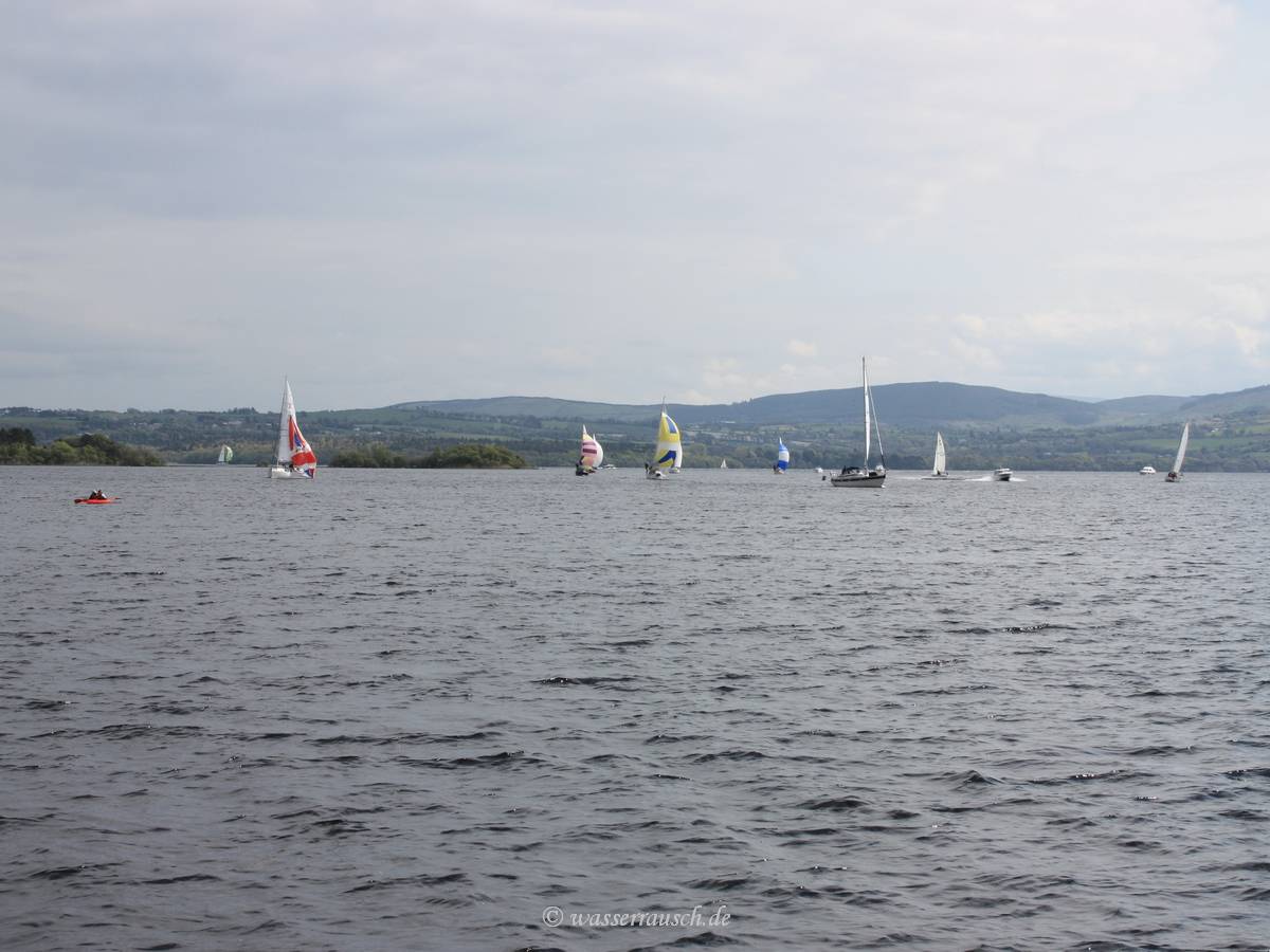 Traffic on Lough Derg