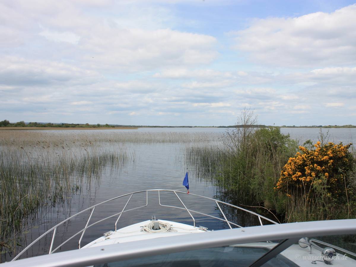 Sand bar ahead