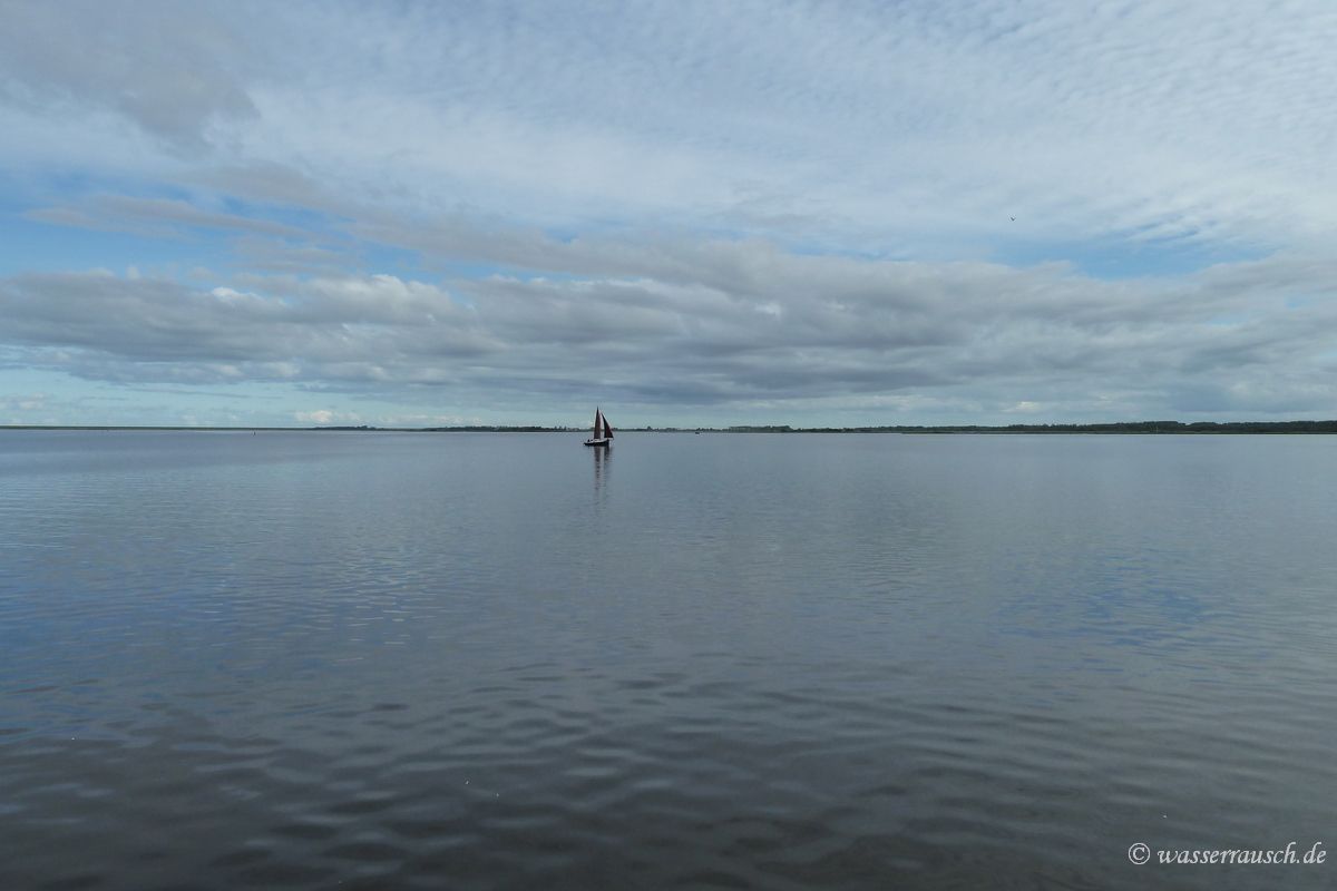 In a calm