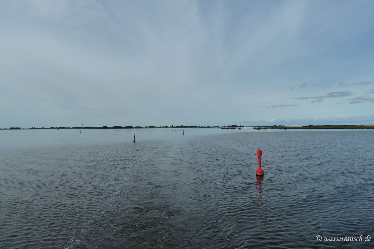 Lauwersmeer, navigation east