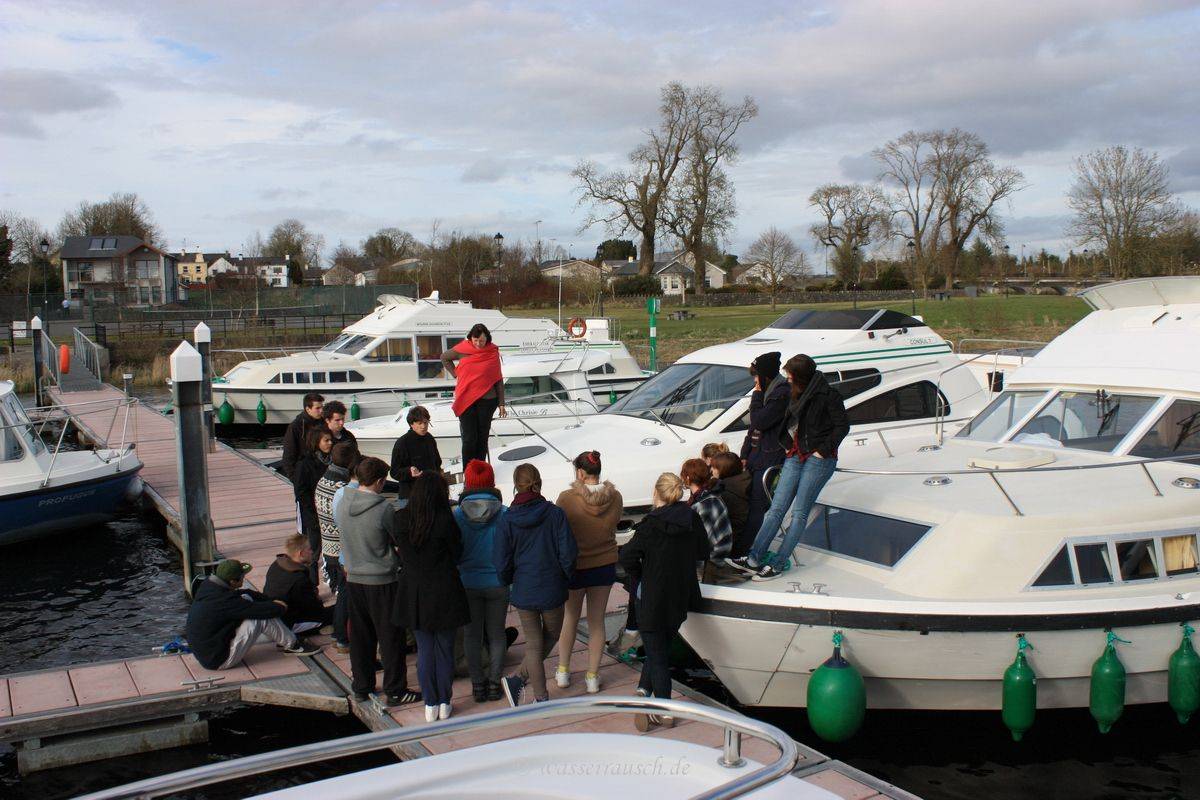 Young boaters at Lanesborough