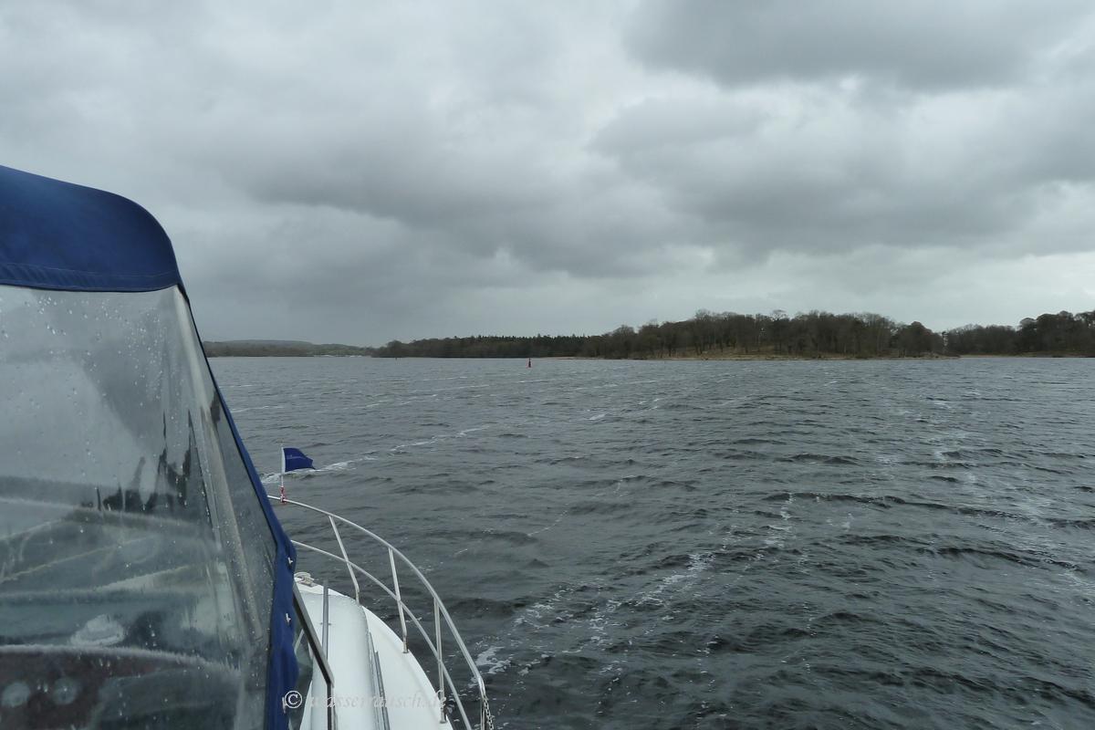 Leaving Lough Key