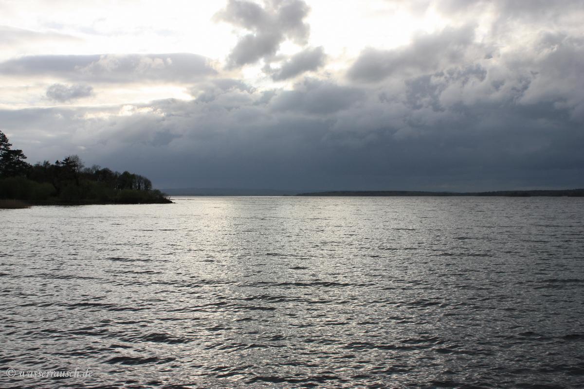 Dark clouds arrive