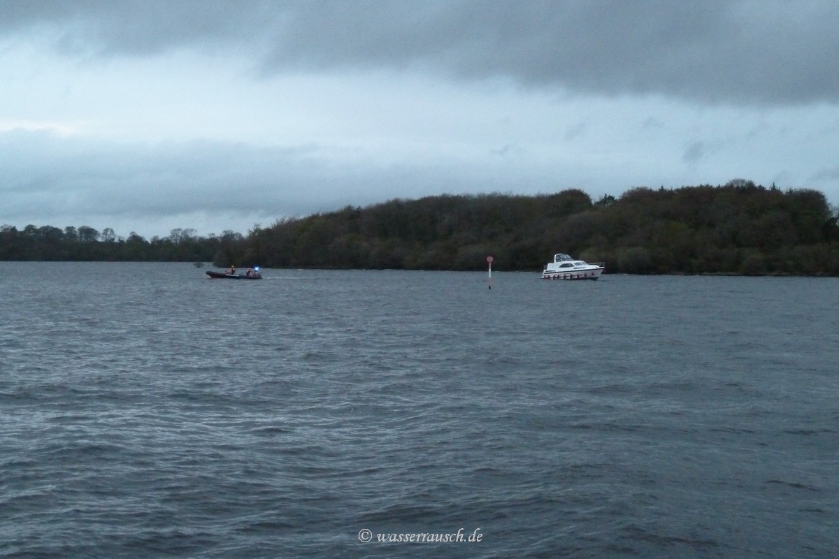 Towed by the rescue