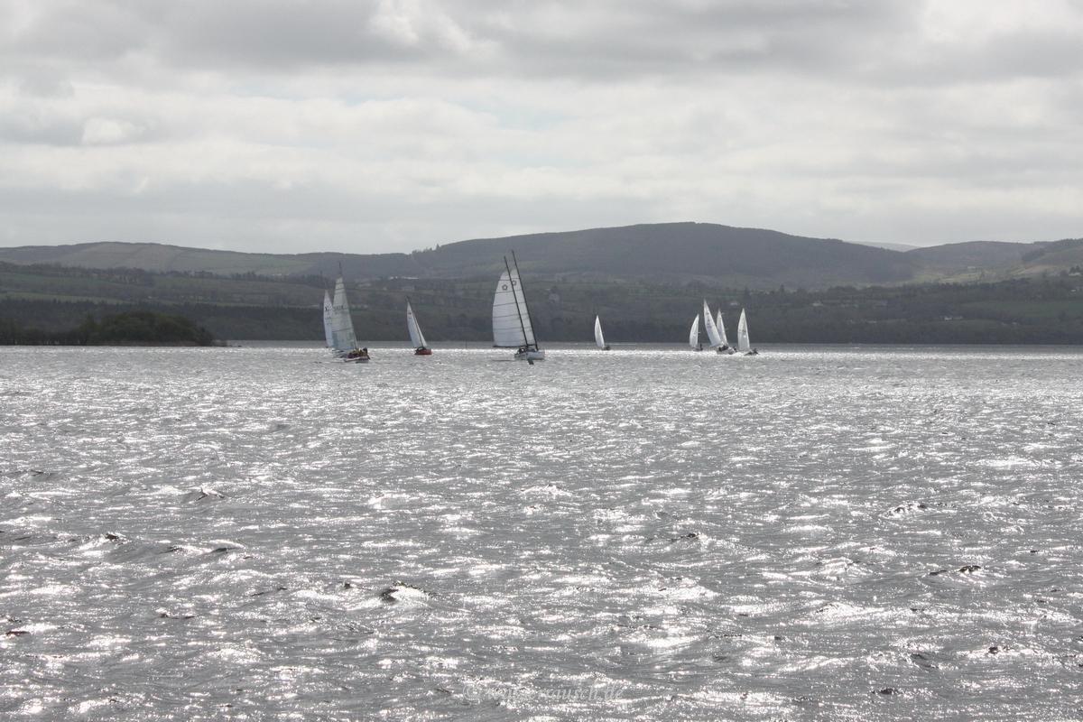 Sailling race on Lough Derg