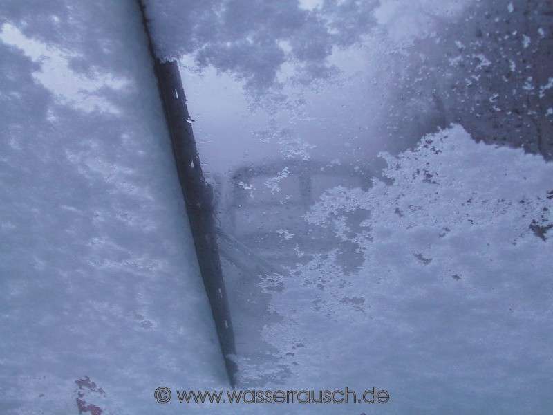 Snow on boat