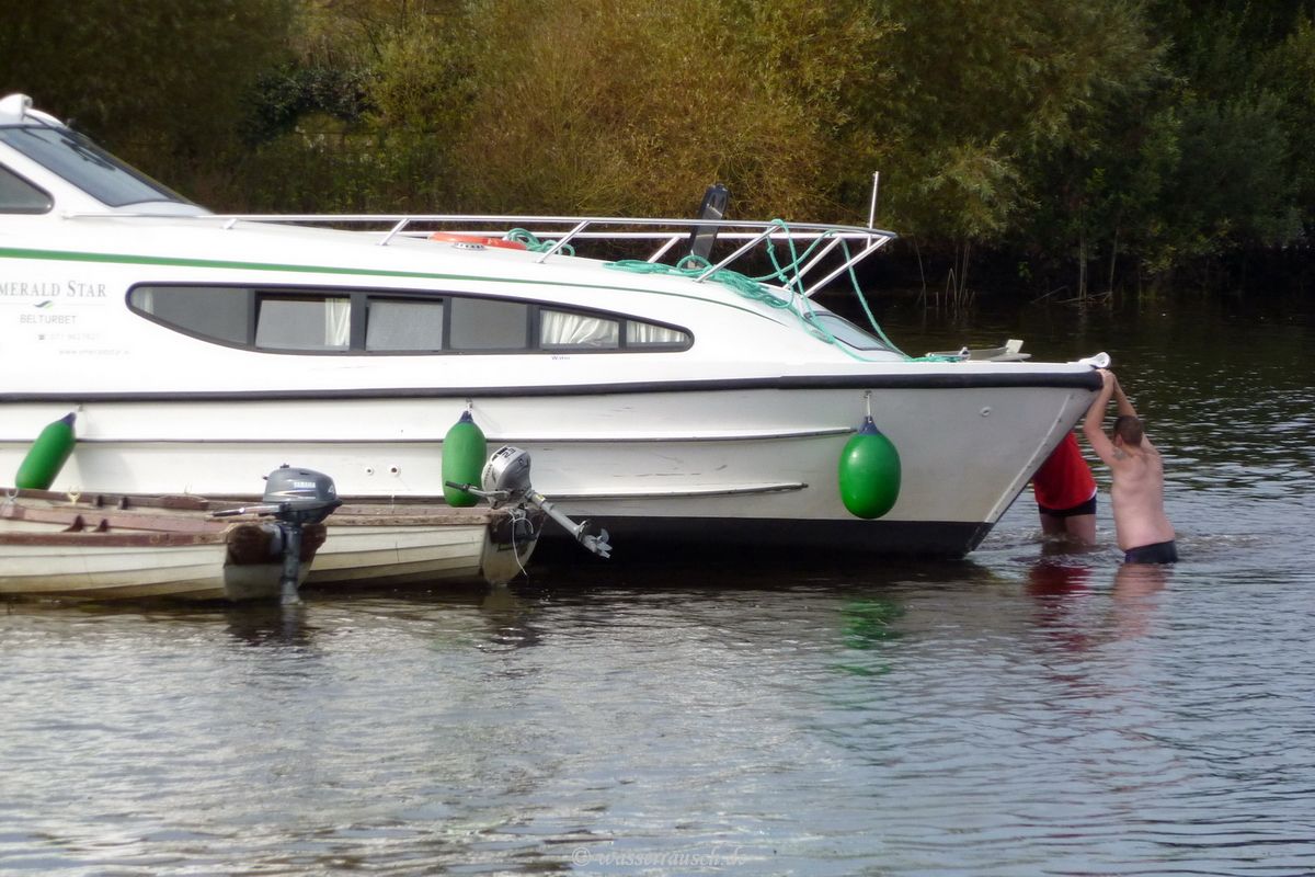 Aground at Crichton Tower