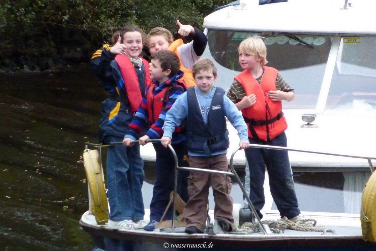 Kids onboard