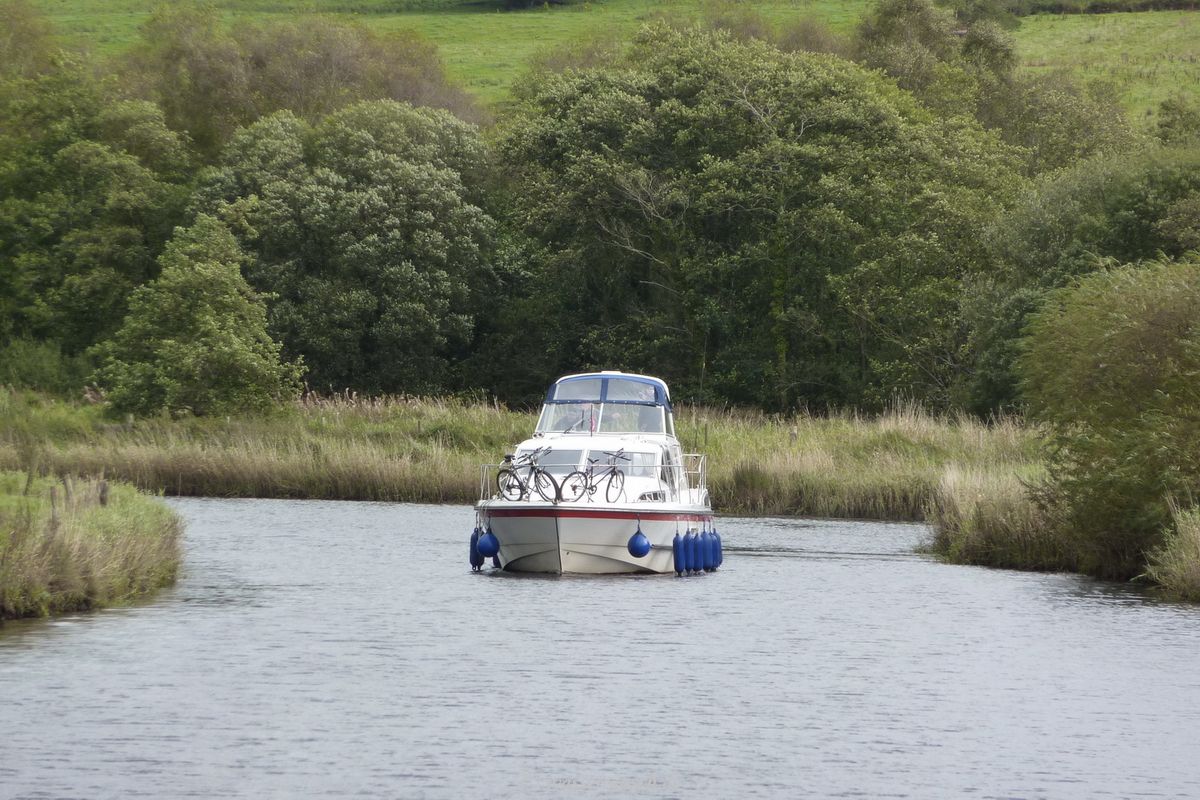 Boat on Woodford River